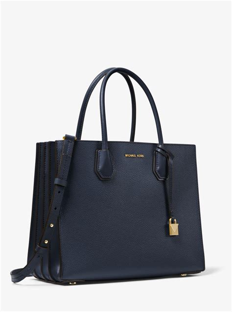 michael kors large mercer review|Mercer Large Pebbled Leather Accordion Tote Bag .